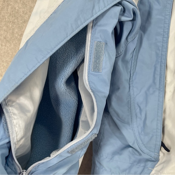 Vintage Columbia Sports Company Winter Jacket Baby Blue/ White Size M Interchang - Picture 11 of 17